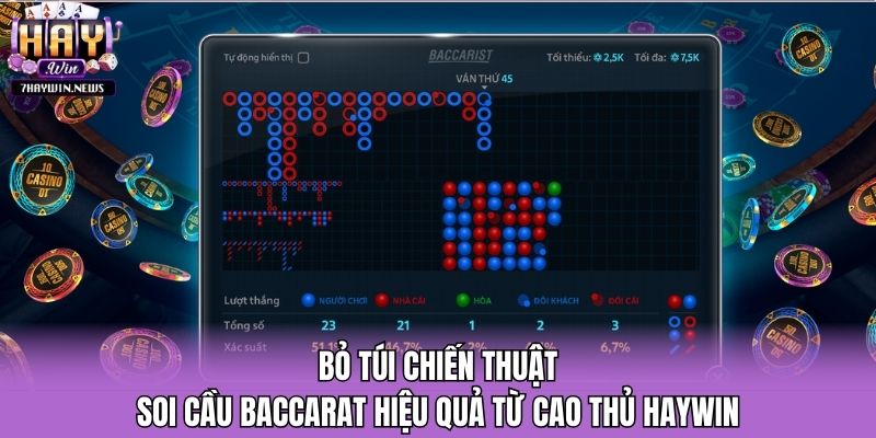 Bỏ Túi Chiến Thuật Soi Cầu Baccarat Hiệu Quả Từ Cao Thủ Haywin