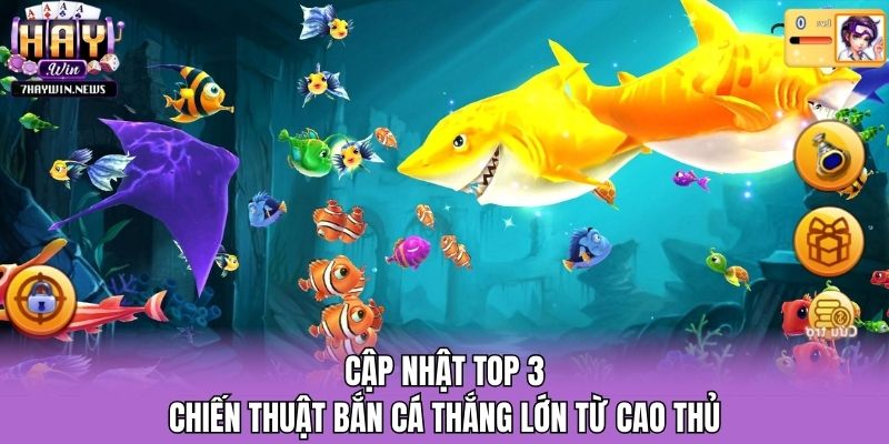 Cập nhật top 3 chiến thuật bắn cá thắng lớn từ cao thủ